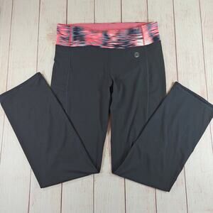 Balance Collection gray straight leg yoga pants sz L